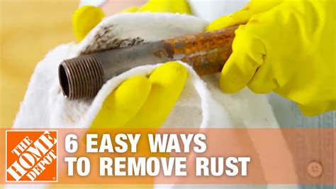 removing rust from base walls